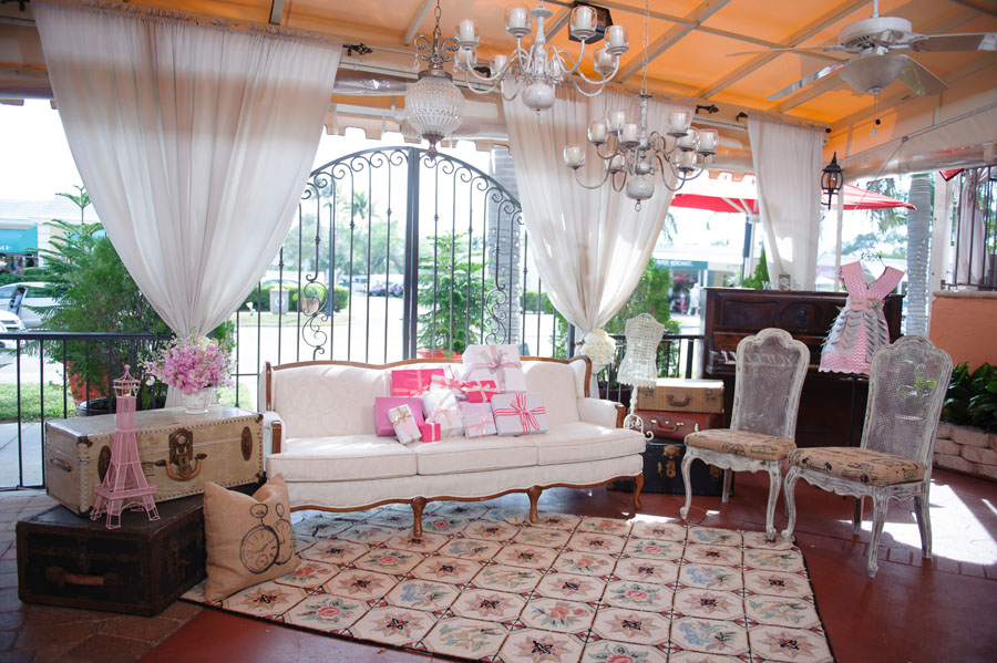 French Vintage Themed Baby Shower Chicago Style Weddings
