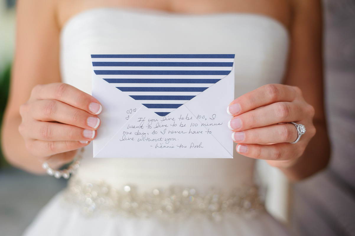 brideholdingcard
