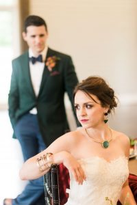 multicolored wedding bridal jewelry