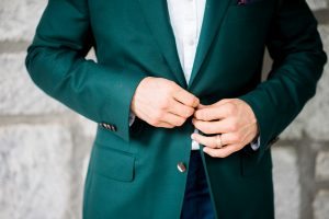 emerald green tuxedo groom wedding fashion