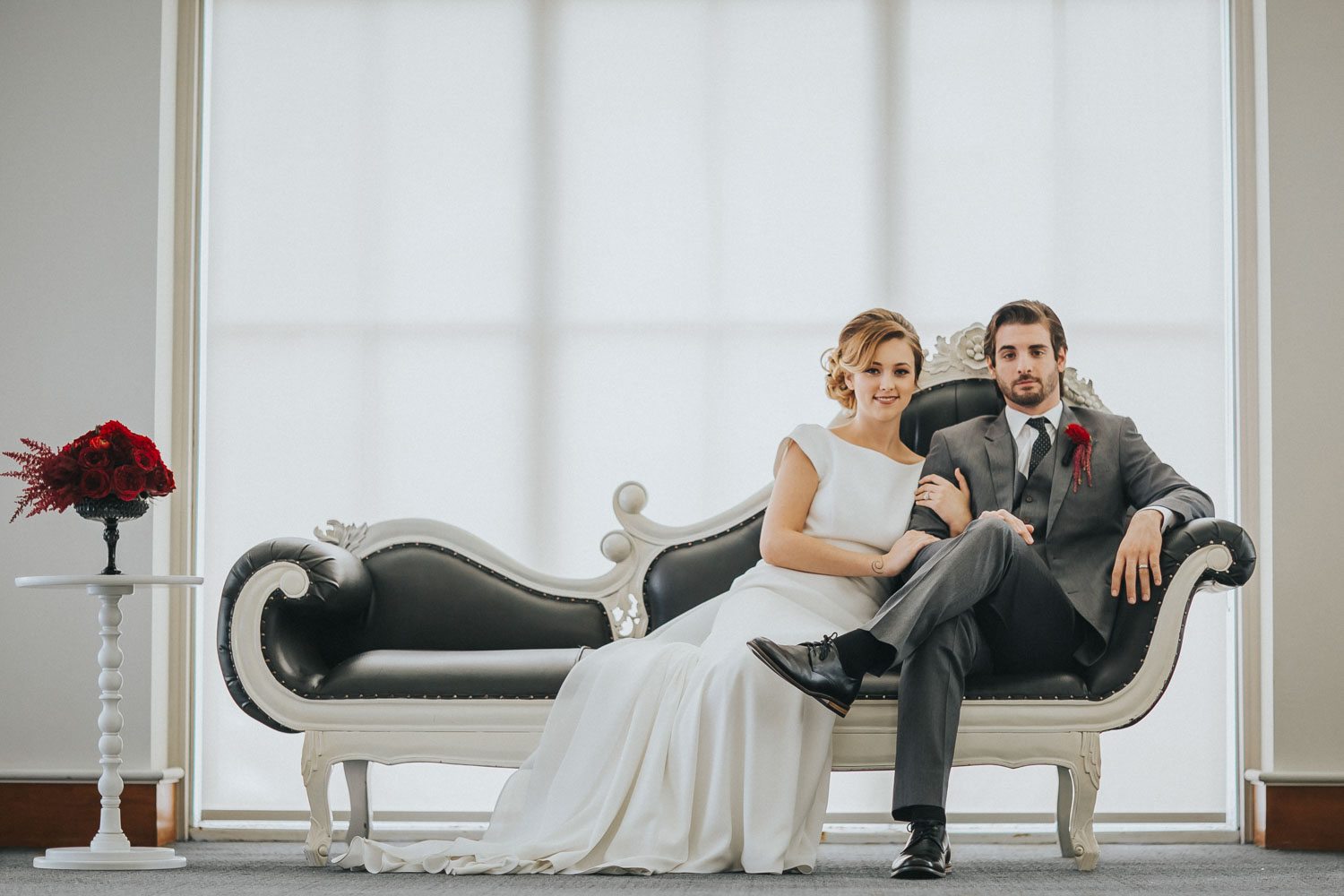 Wedding couch for hotsell bride and groom