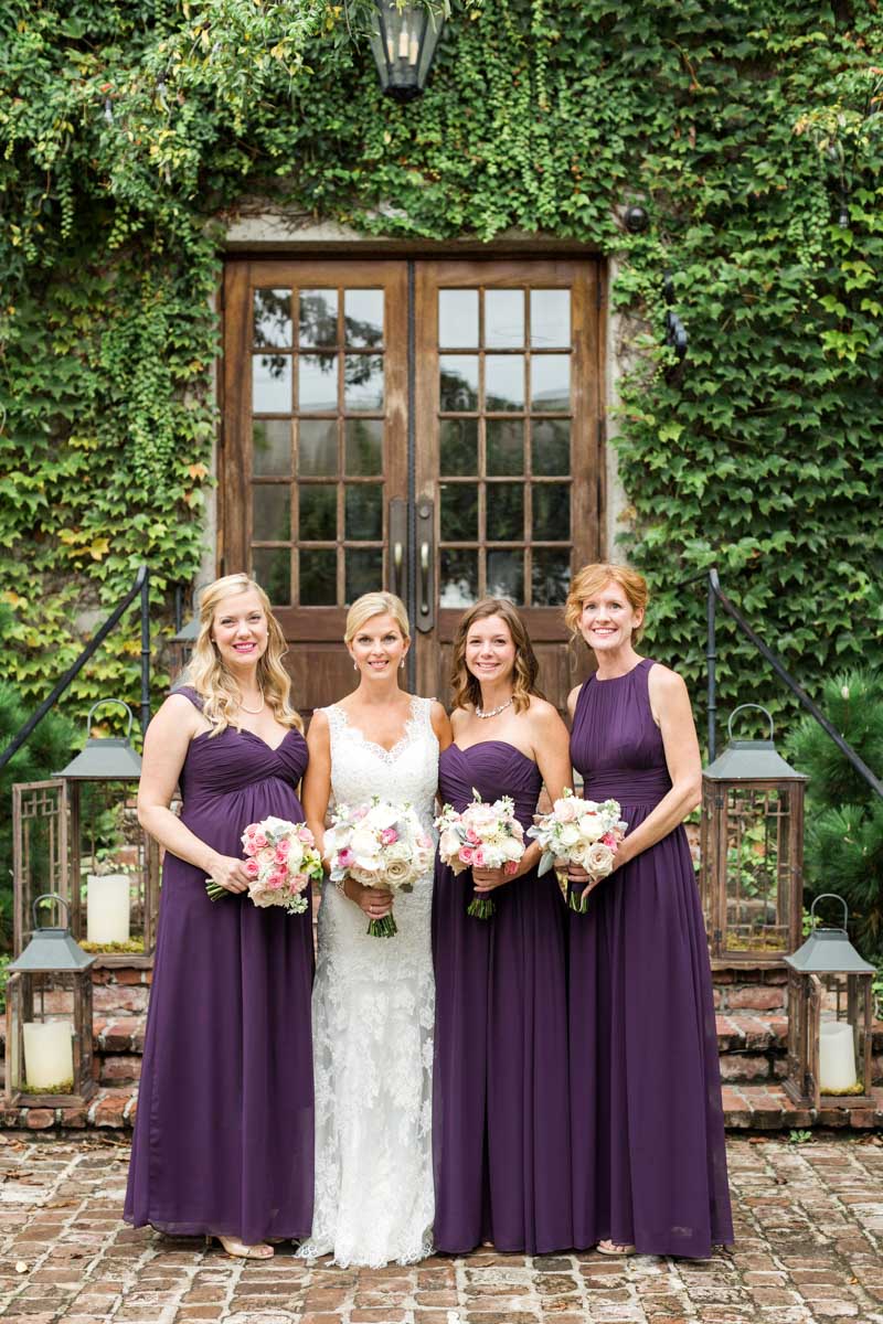 eggplant bridesmaid dresses