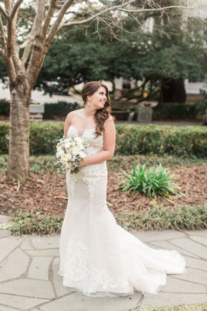 joyful bride lace dress_the happy bloom