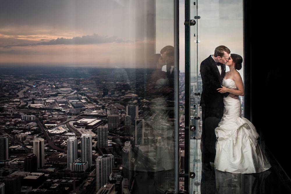 Skydeck Chicago  ChicagoStyle Weddings 