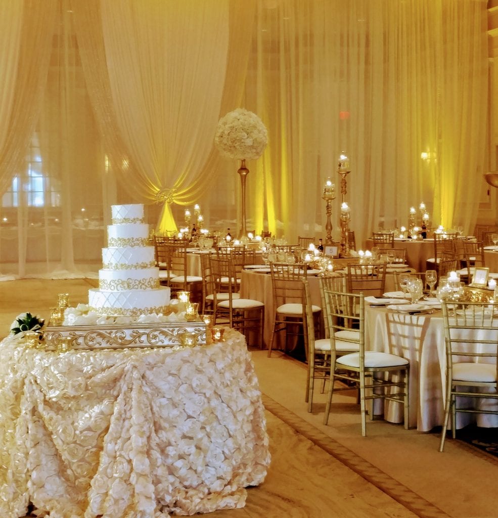 wedding reception at Venuti's Banquets