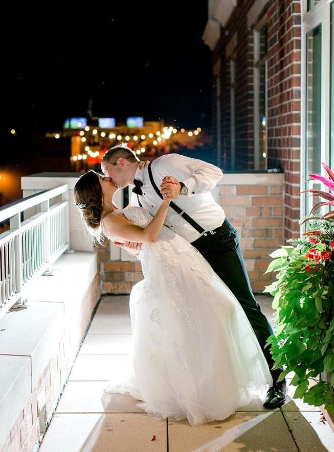 wedding Couple at Elements Naperville