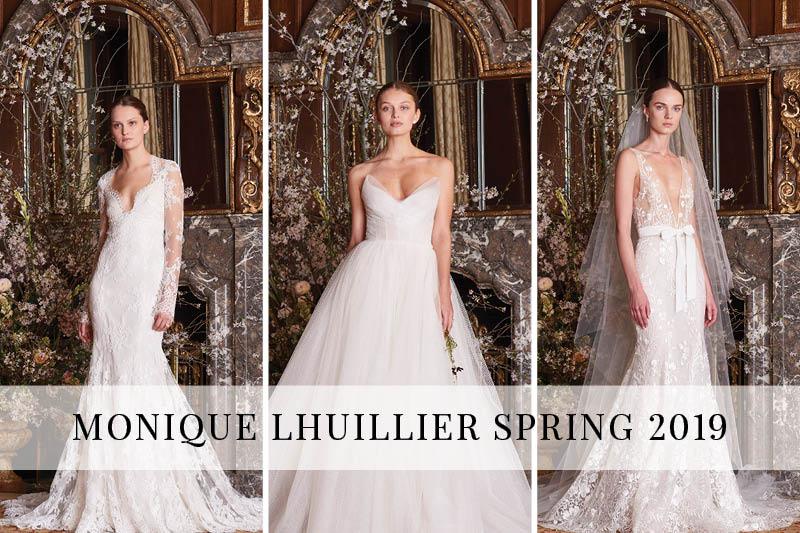 monique lhuillier bridal spring 2019