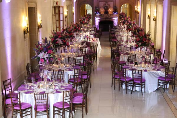 Armour House Lake Forest wedding reception