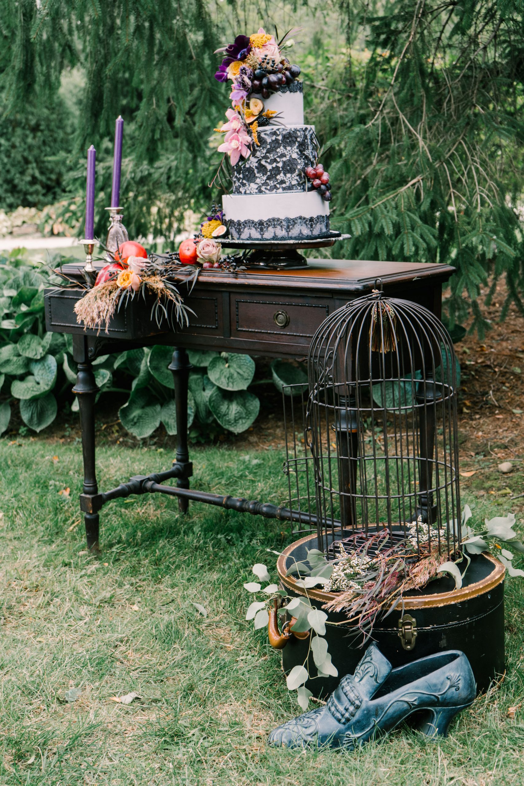 victorian gothic wedding theme