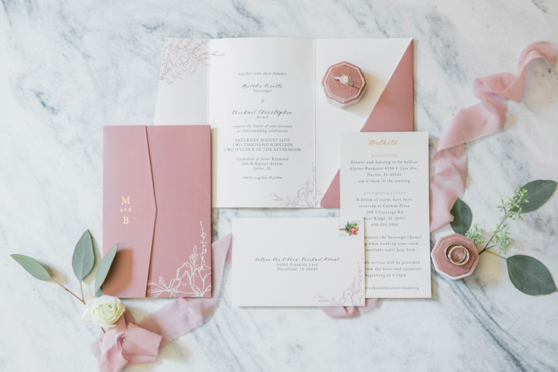 wedding invitation suite