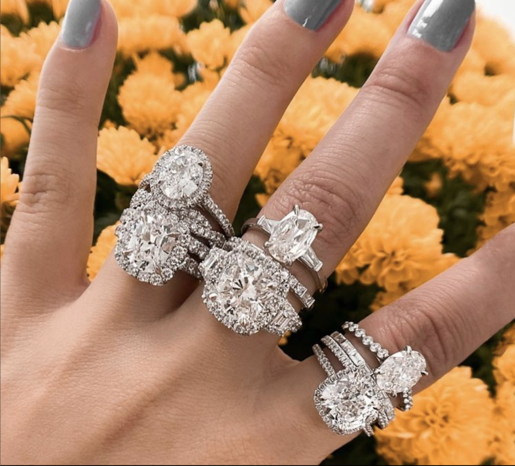 Cd peacock best sale rings
