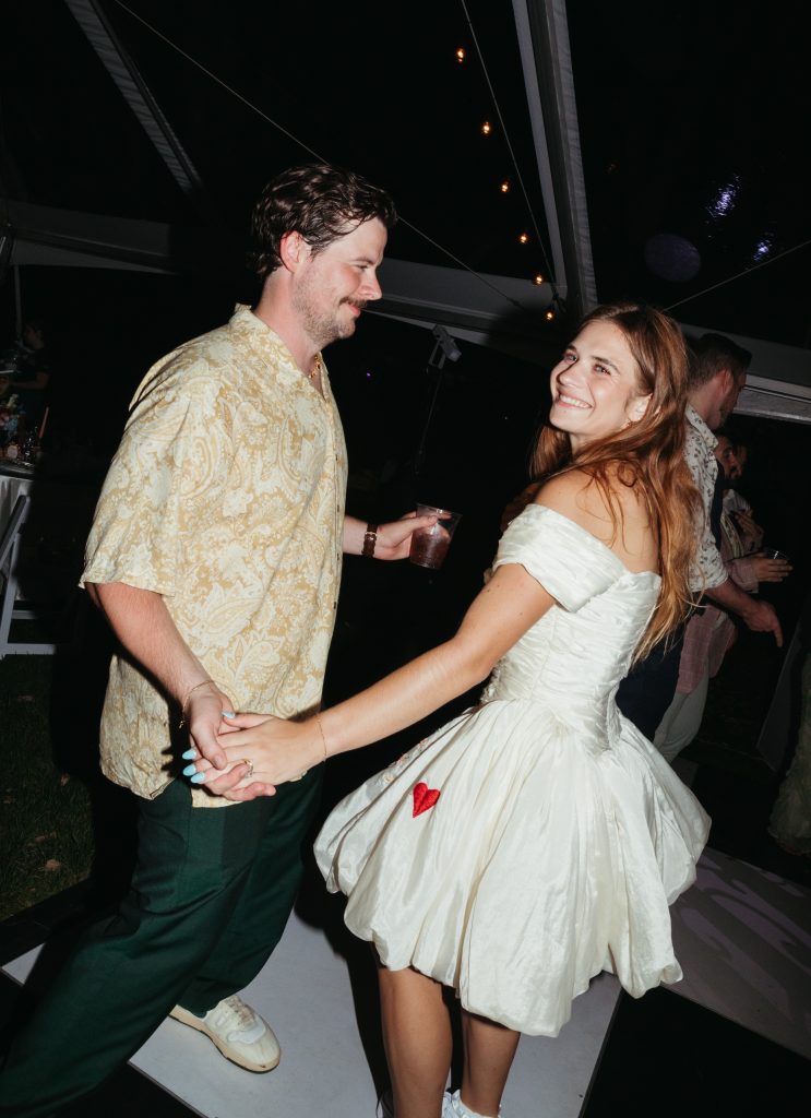 Brie & Grant’s Handmade Garden Party Wedding at Ewing Manor