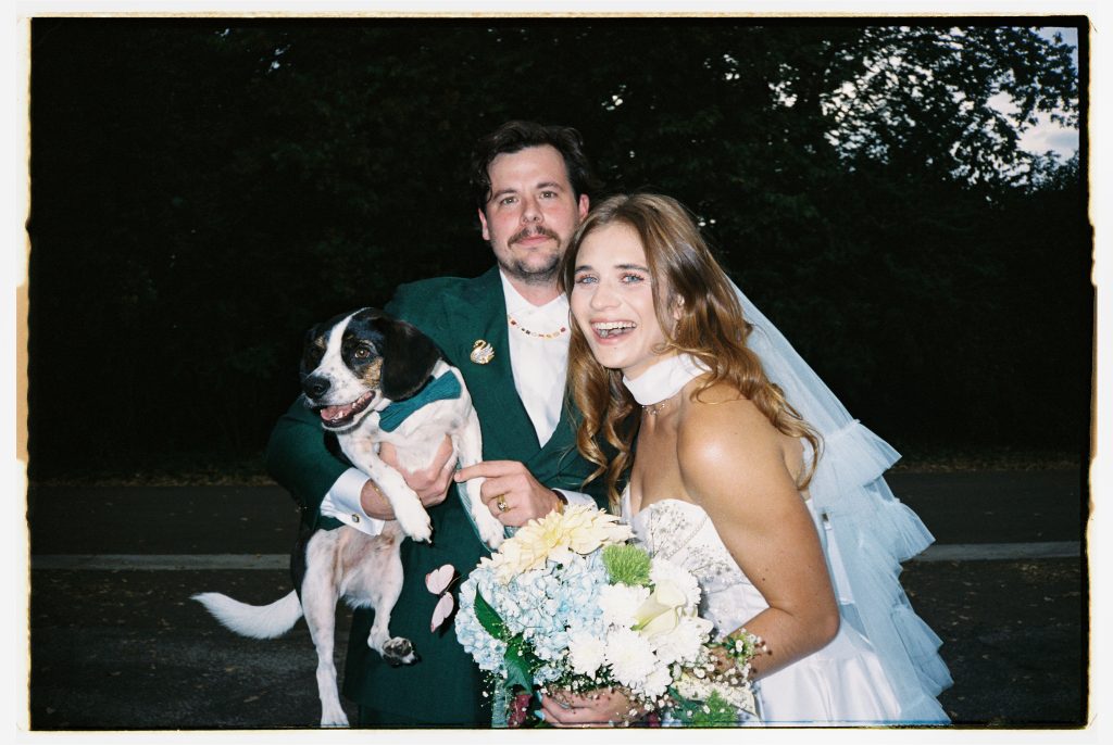 Brie & Grant’s Handmade Garden Party Wedding at Ewing Manor