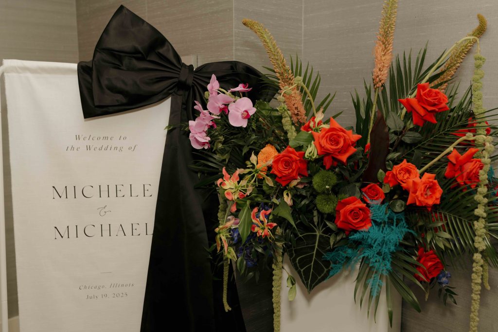 Michele & Michael’s Studio 54-Meets-Palm Springs Wedding at Waldorf Astoria Chicago