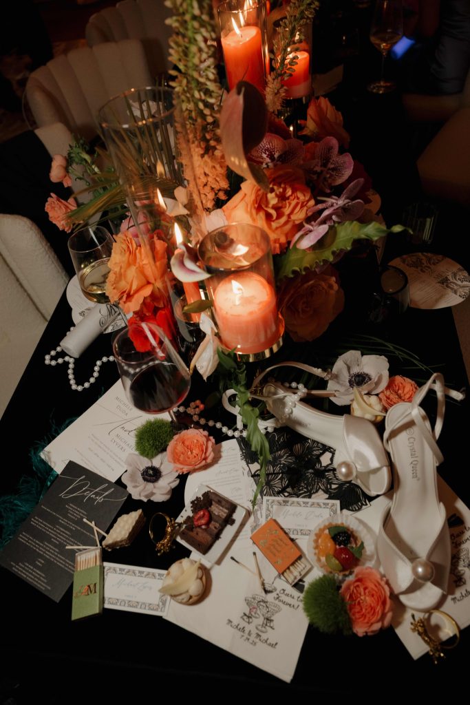 Michele & Michael’s Studio 54-Meets-Palm Springs Wedding at Waldorf Astoria Chicago
