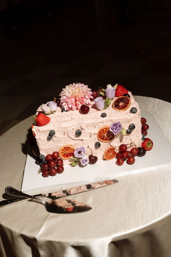 Spandana & Anoop Reception Cake