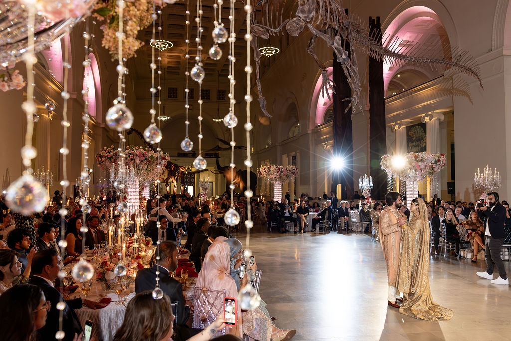 Azal & Kashaan’s Glamorous Pakastani Wedding at the Field Museum