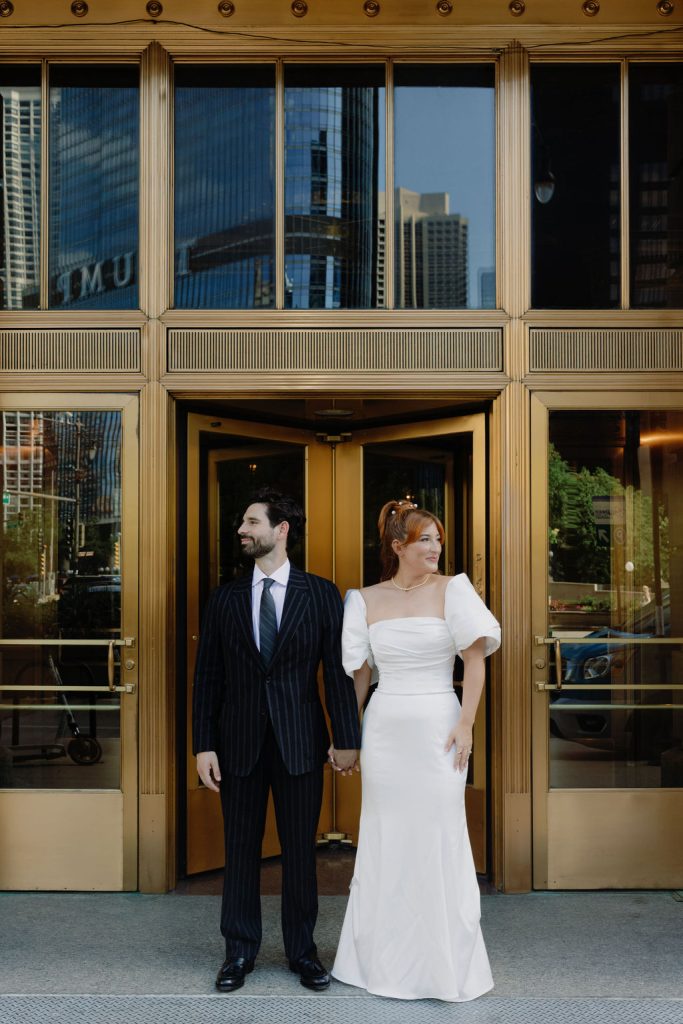 Ashley & Brandon’s Boho-Chic Beatnik West Town Wedding