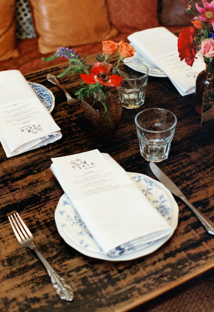 Ashley & Brandon’s Boho-Chic Beatnik West Town Wedding
