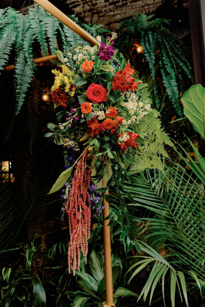 Ashley & Brandon’s Boho-Chic Beatnik West Town Wedding