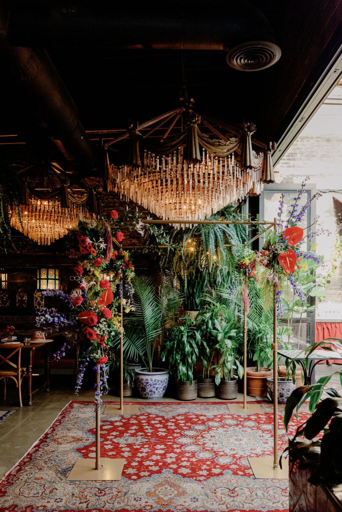 Ashley & Brandon’s Boho-Chic Beatnik West Town Wedding