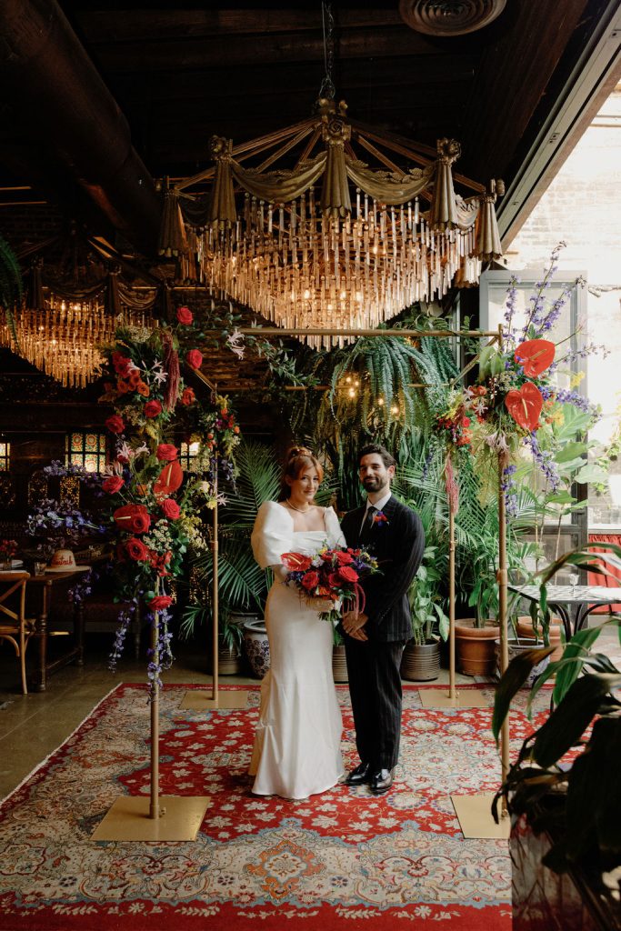 Ashley & Brandon’s Boho-Chic Beatnik West Town Wedding