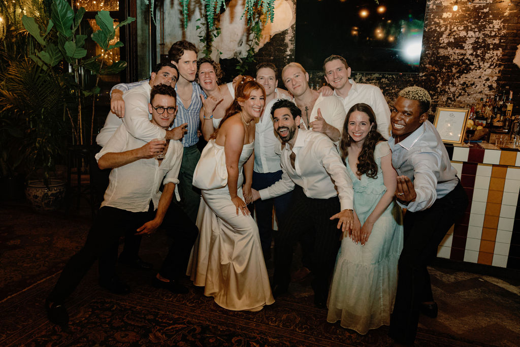 Ashley & Brandon’s Boho-Chic Beatnik West Town Wedding