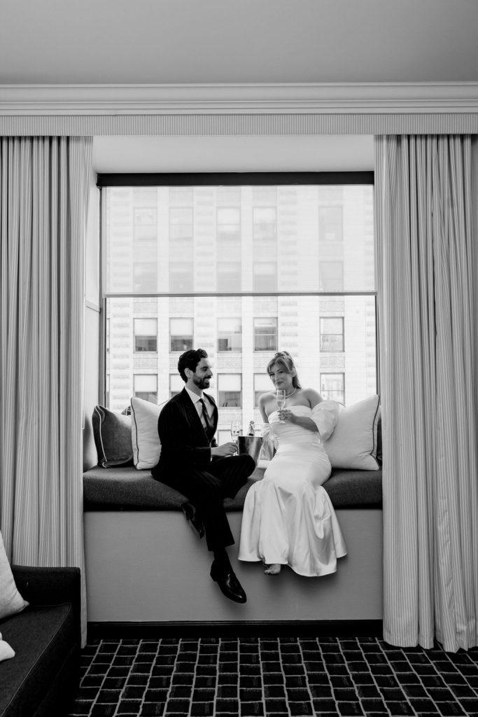 Ashley & Brandon’s Boho-Chic Beatnik West Town Wedding
