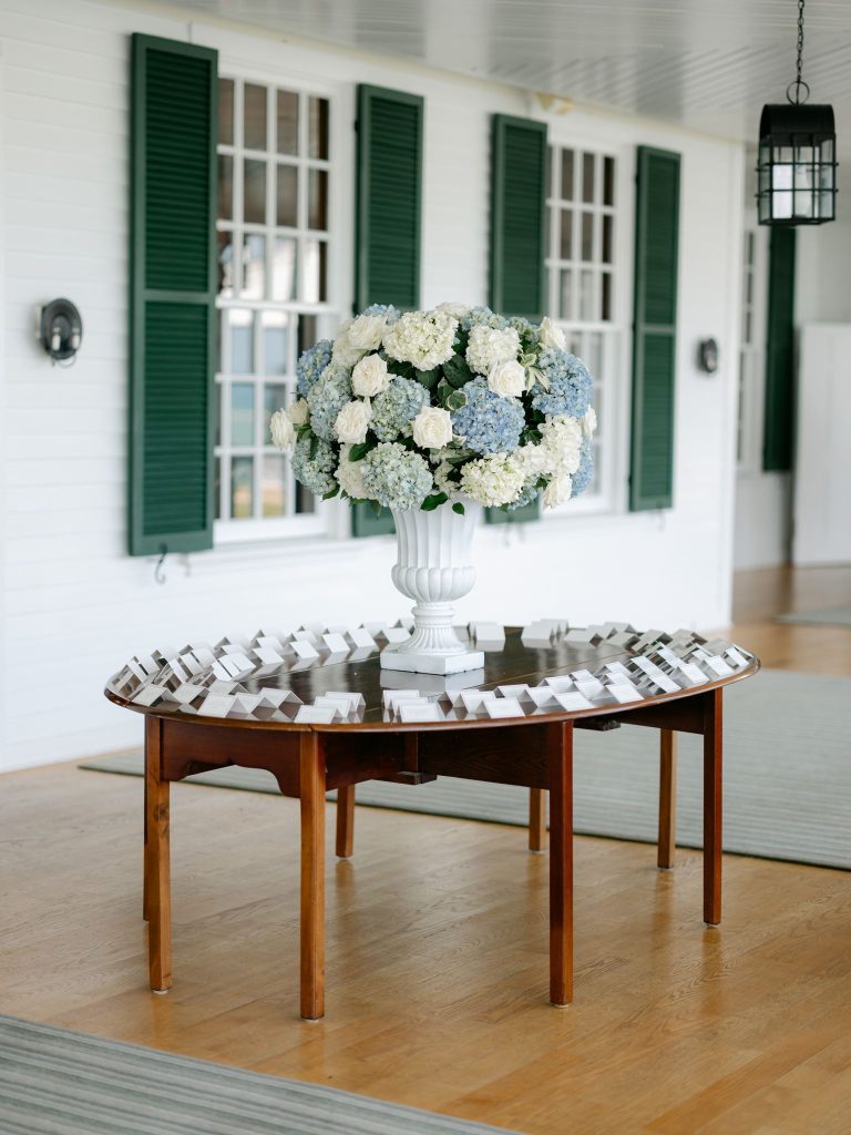 Blue Hydrangeas and Waterfront Views: A Shoreacres Wedding for Kylie & Rylan